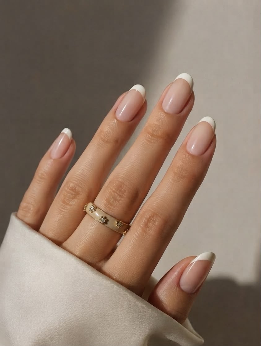 Elegance Floral Enamel Band Ring
