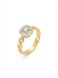 Diamond Double Halo Ring