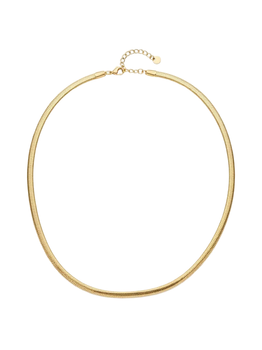Classic Gold Snake Chain Necklace