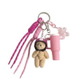 Pink &amp; Playful Multi-Charms Bag Charm Set