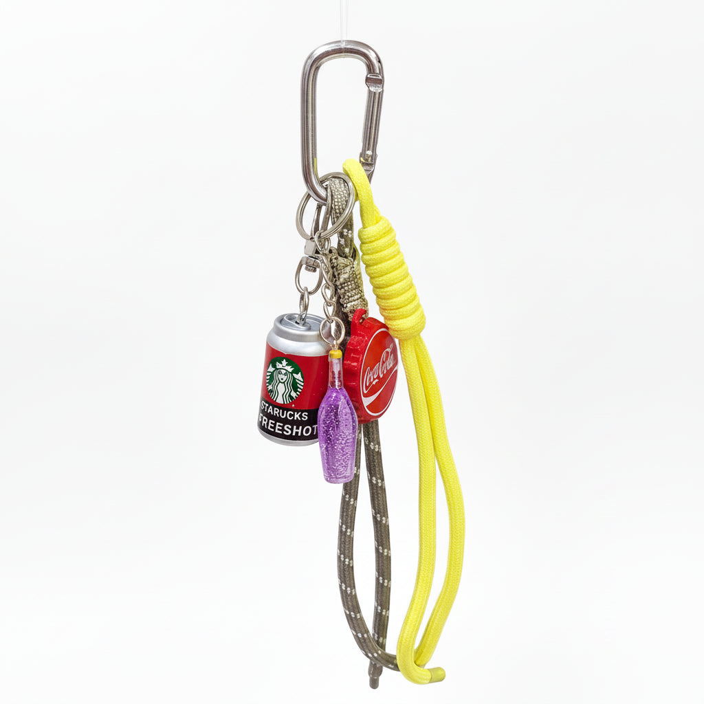 Urban Essentials Backpack Keychain Set