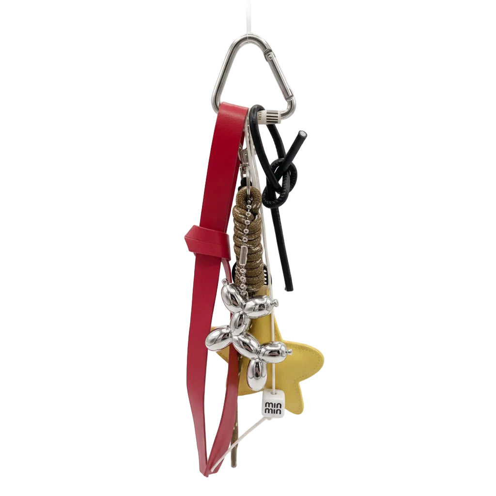 Playful Multi-Charm Bag Accessory