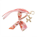 Floral Ribbon &amp; Balloon Dog Bag Charm